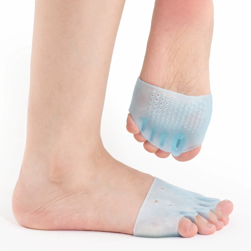Toe Separator Silicon - 1/30ペア 前足部パッド つま先セパレーター クッションパッド シリコン製 痛み緩和