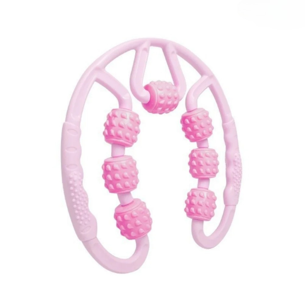 Pilates Yoga Roller - 筋肉リラクゼーションローラー U 字型ピラティスマッサージローラー抗セルライトマッサージャーボディ脚痩身ローラーヨガトレーニングデバイス