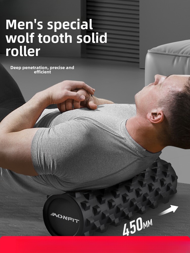 Pilates Is Yoga - ソリッドフォームシャフトメイスプロフェッショナルマッサージローラー筋肉リラックスバックヨガピラティス用