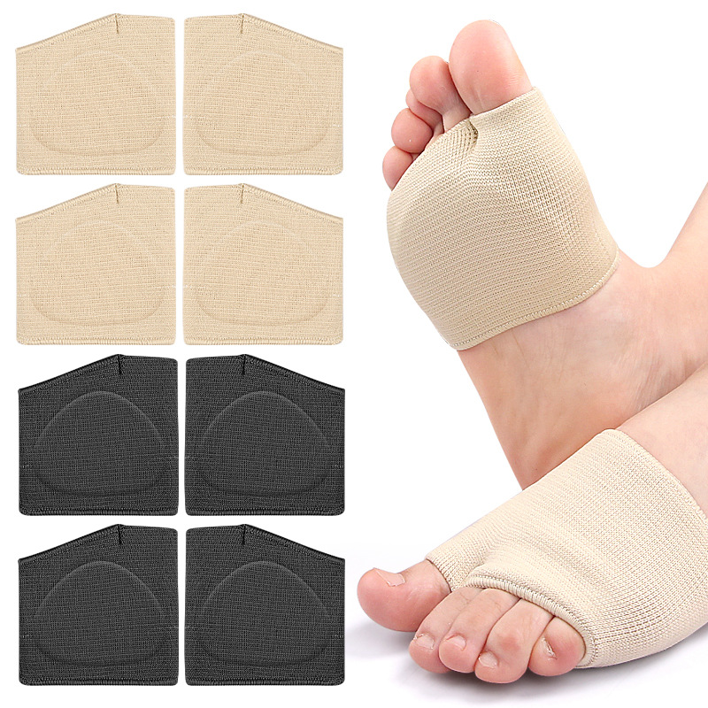 Toe Separator Silicon - シリコーン靴パッド前足クッション整形外科インソール男性女性快適なハーフインソールつま先セパレーターフットケア製品
