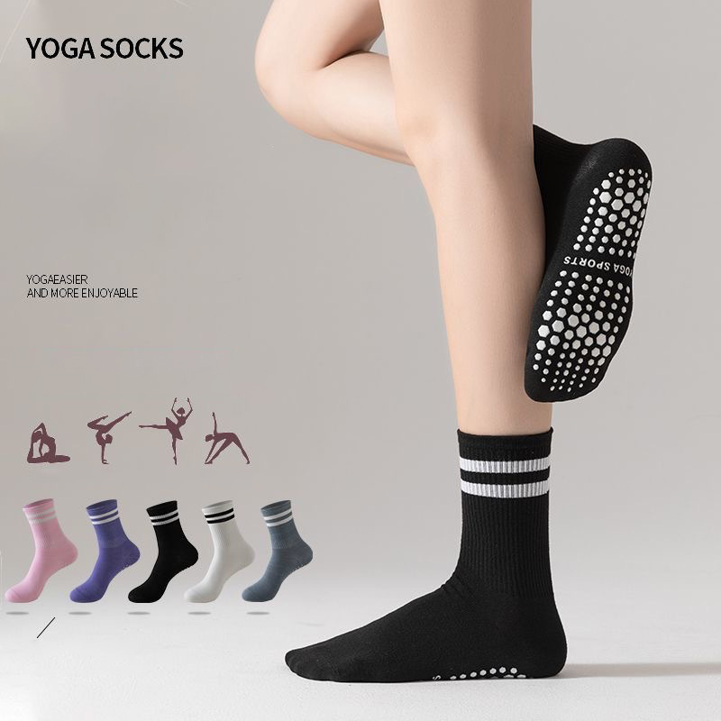 Pilates Is Yoga - Dreamlikelin 1 ペア レディース ミッドカーフ ヨガ
