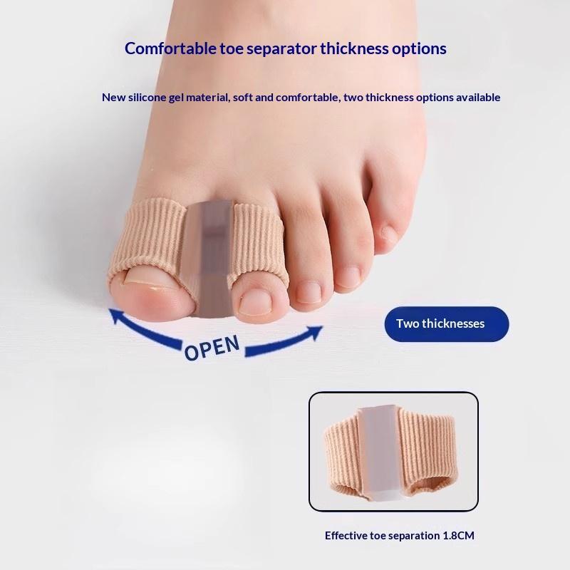 1/2 個シリコンつま先スプレッダー指セパレーター外反母趾矯 - Toe Separator Silicon のレビューと価格