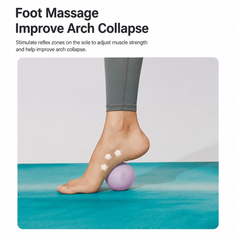 シリコーンフィットネス筋膜ボールソリッドマッサージ球足底筋肉 - Pilates Yoga Roller のレビューと価格