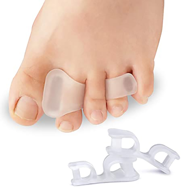 足の痛みを和らげるためのシリコンストレートナー,フラットレッ - Toe Separator Silicon のレビューと価格