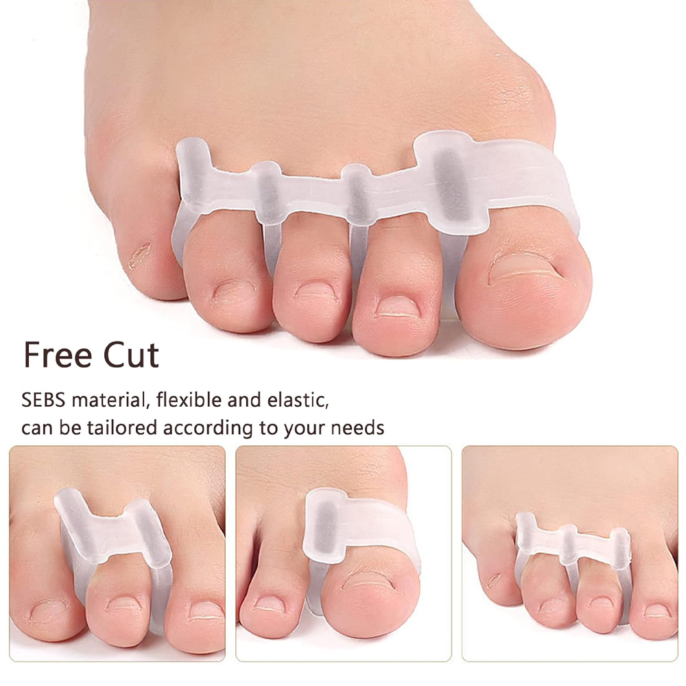 1 ペアシリコンつま先セパレーター腱膜瘤コレクターハンマーつ - Toe Separator Silicon のレビューと価格
