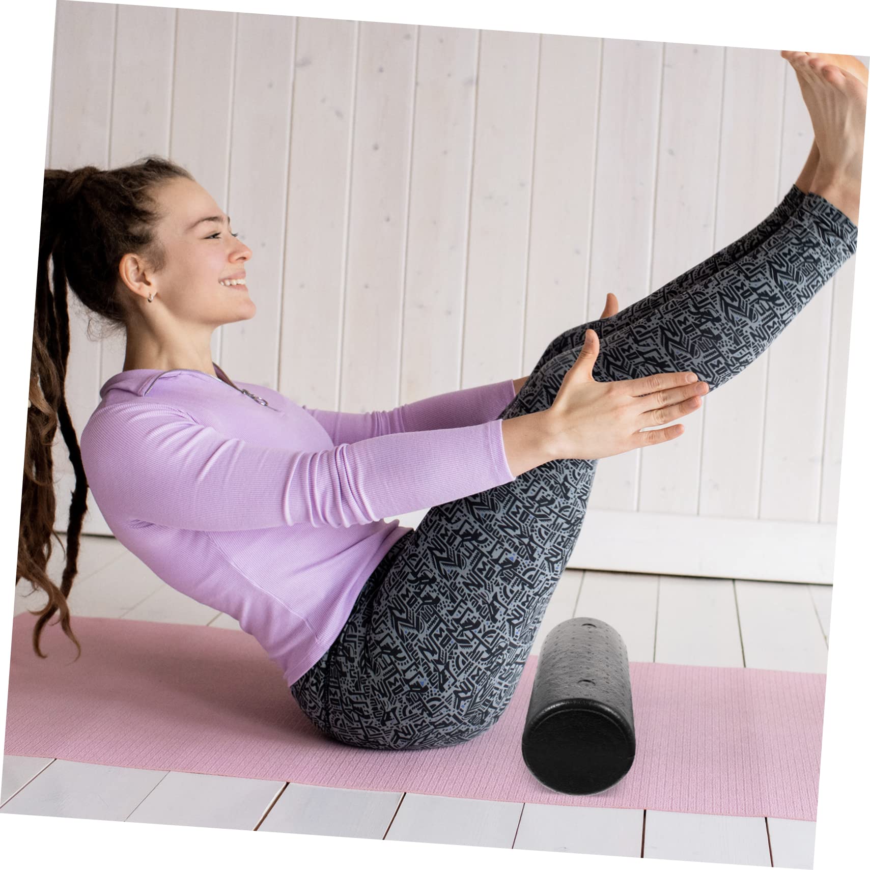 EPP ヨガフォームローラーフィットネスポータブルピラティス - Pilates Yoga Roller のレビューと価格