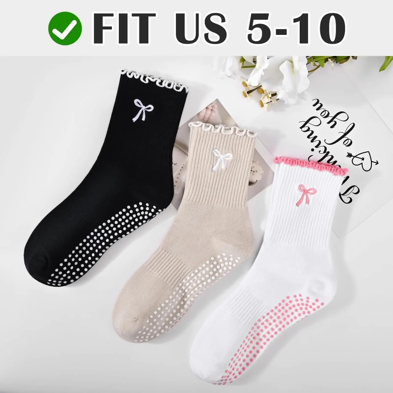 プロフェッショナルヨガソックス、コットンストラップシリコン滑 - Pilates Is Yoga のレビューと価格