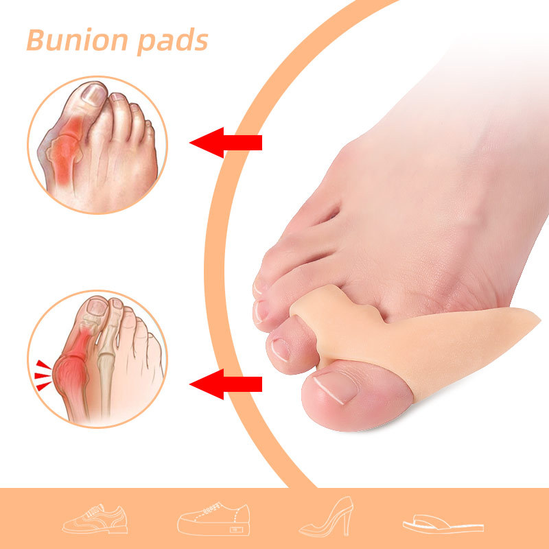 つま先セパレーター,整形外科用フットケアツール,デジタル外反 - Toe Separator Silicon のレビューと価格