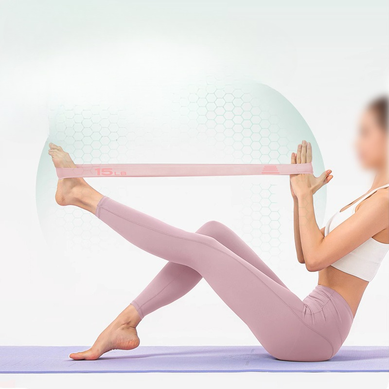 15LB-50LB ヨガ弾性リング 異なるレベルの弾性ヨガバ - Pilates Yoga Difference のレビューと価格