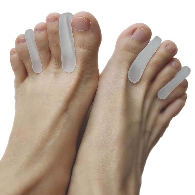 シリコンゲルつま先セパレーター,フットケアツール,外反母趾矯 - Toe Separator Silicon のレビューと価格