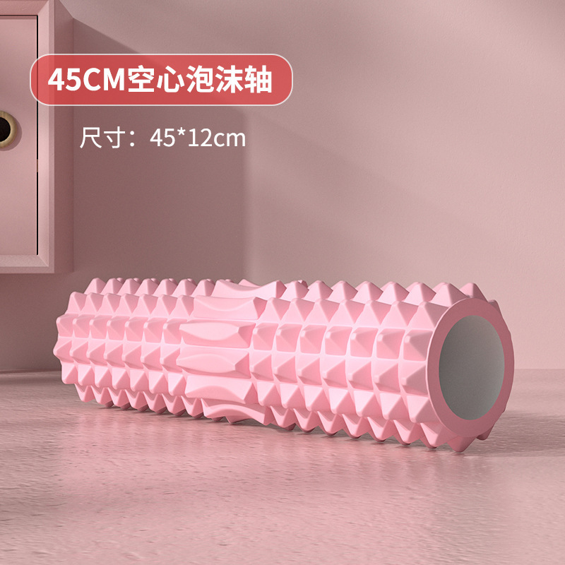 中空フォームローラー 45 センチメートルヨガブロックマッサ - Pilates Yoga Roller のレビューと価格