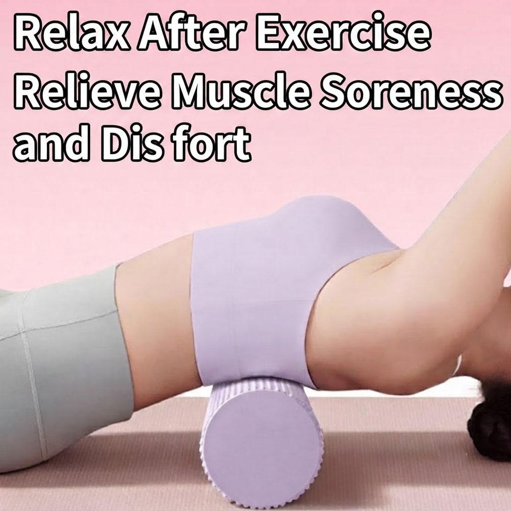 ヨガフォームローラー EVA 高密度ヨガコラムローラー ピラ - Pilates Yoga Roller のレビューと価格