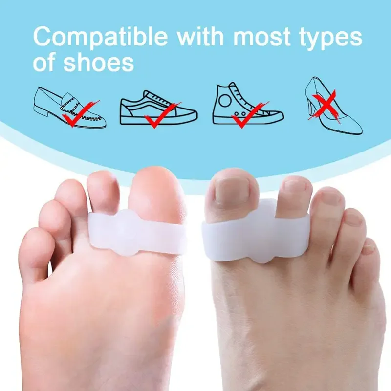 外反母趾矯正サポーター 1組 - 快適で通気性の良いシリコン - Toe Separator Silicon のレビューと価格