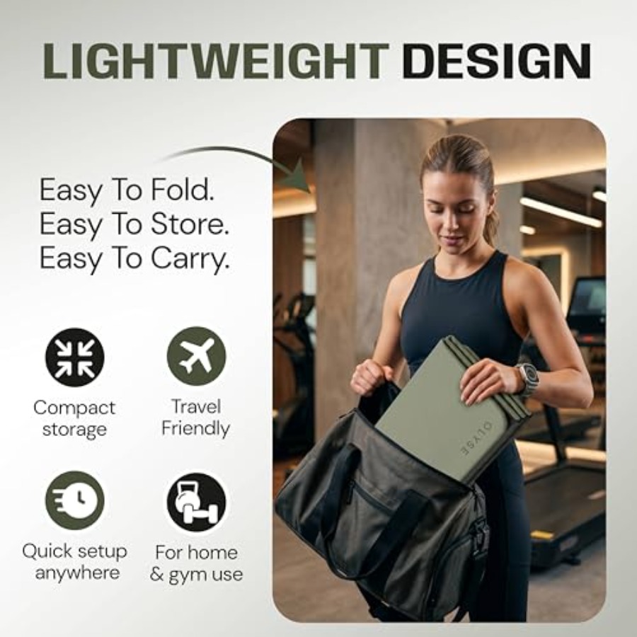 折りたたみ式ヨガマット ヨガ ピラティス ストレッチ HII - Pilates Yoga Hiit のレビューと価格