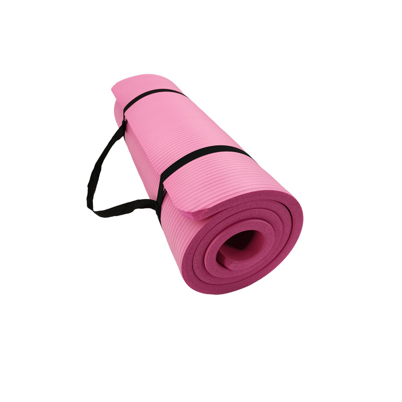 1CM厚ヨガマット滑り止めスポーツフィットネスマットNBRコ - Pilates Yoga Matte のレビューと価格