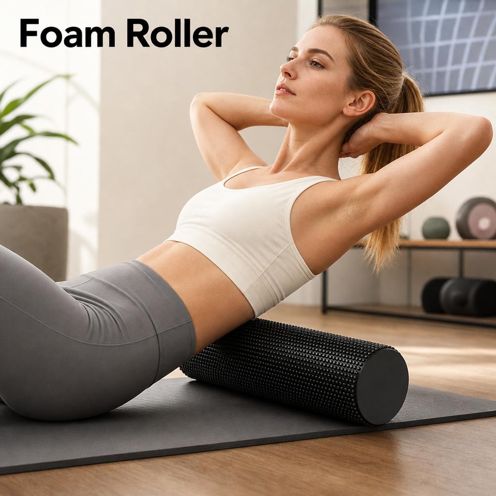 EVAヨガフォームローラー高密度ワークアウトリカバリーボディ - Pilates Yoga Roller のレビューと価格