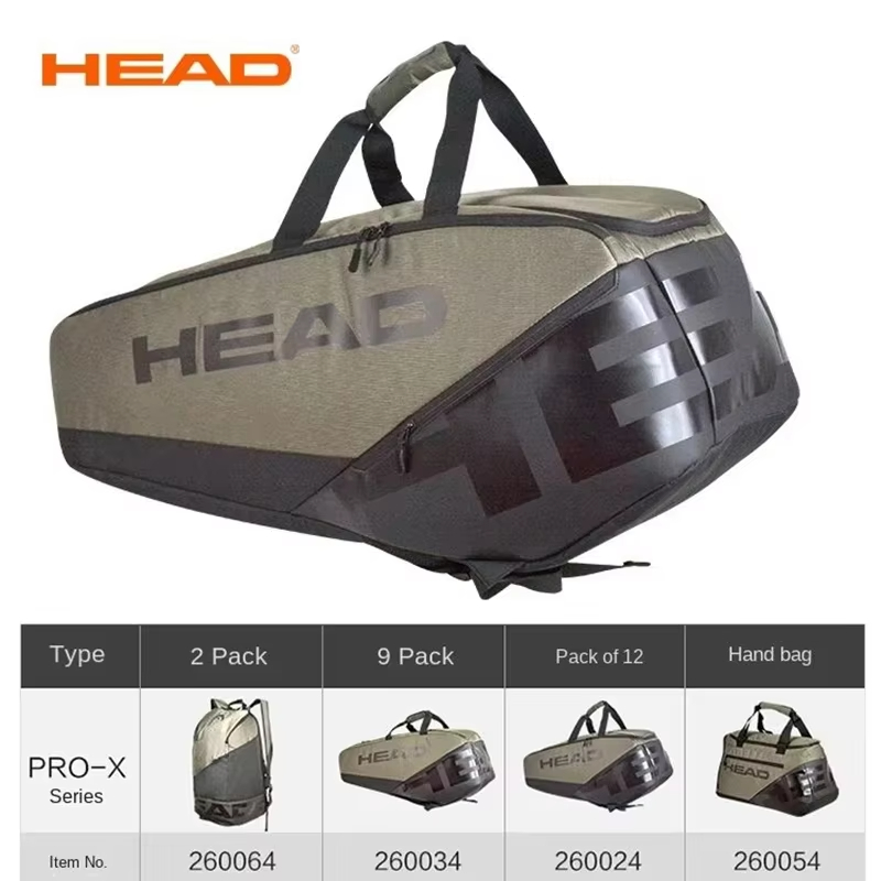 HEAD TOUR/PROX シリーズ テニスラケットバッグ - Head Racket Boom のレビューと価格