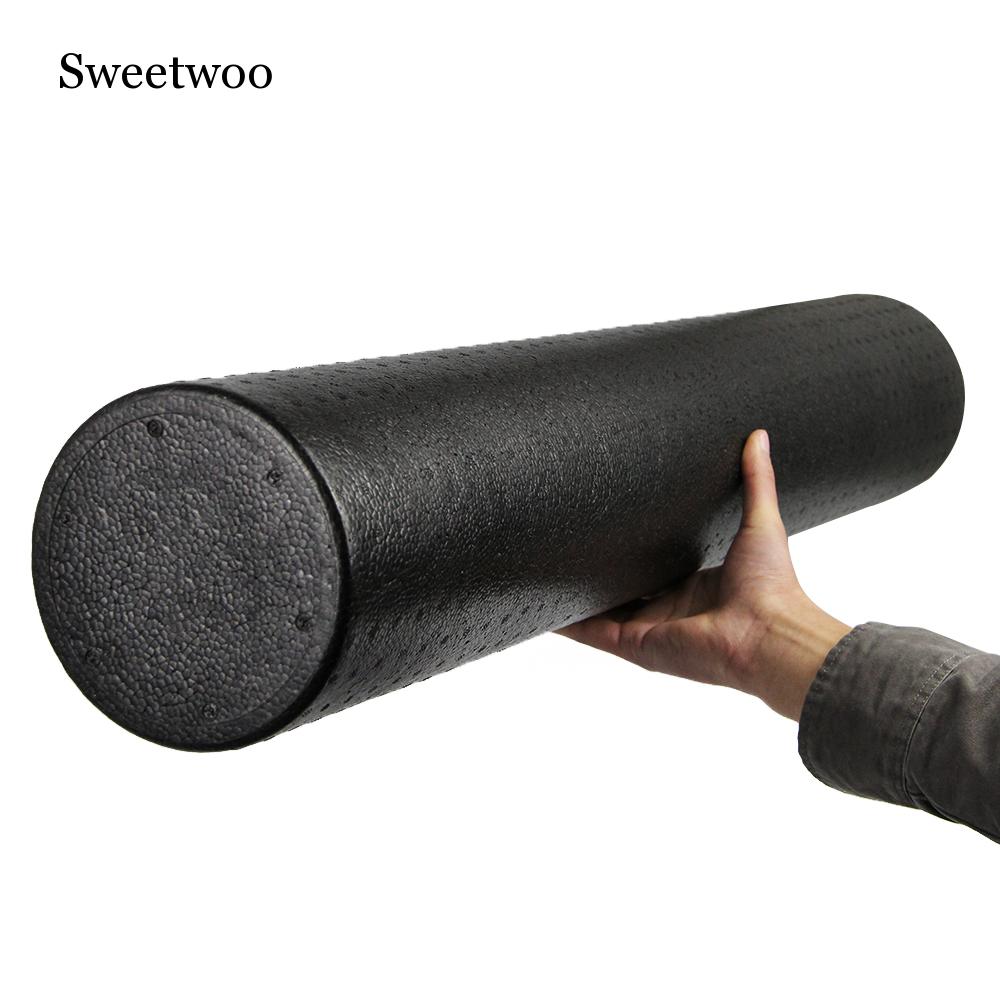 ヨガ列フィットネスピラティスヨガ泡ローラーブロックトレインジ - Pilates Yoga Roller のレビューと価格