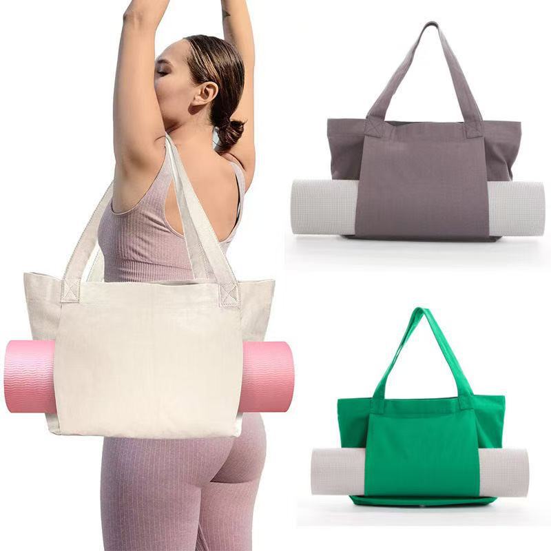 1pc ヨガバッグヨガマット収納トート大容量ポータブルキャン - Pilates Yoga Matte のレビューと価格