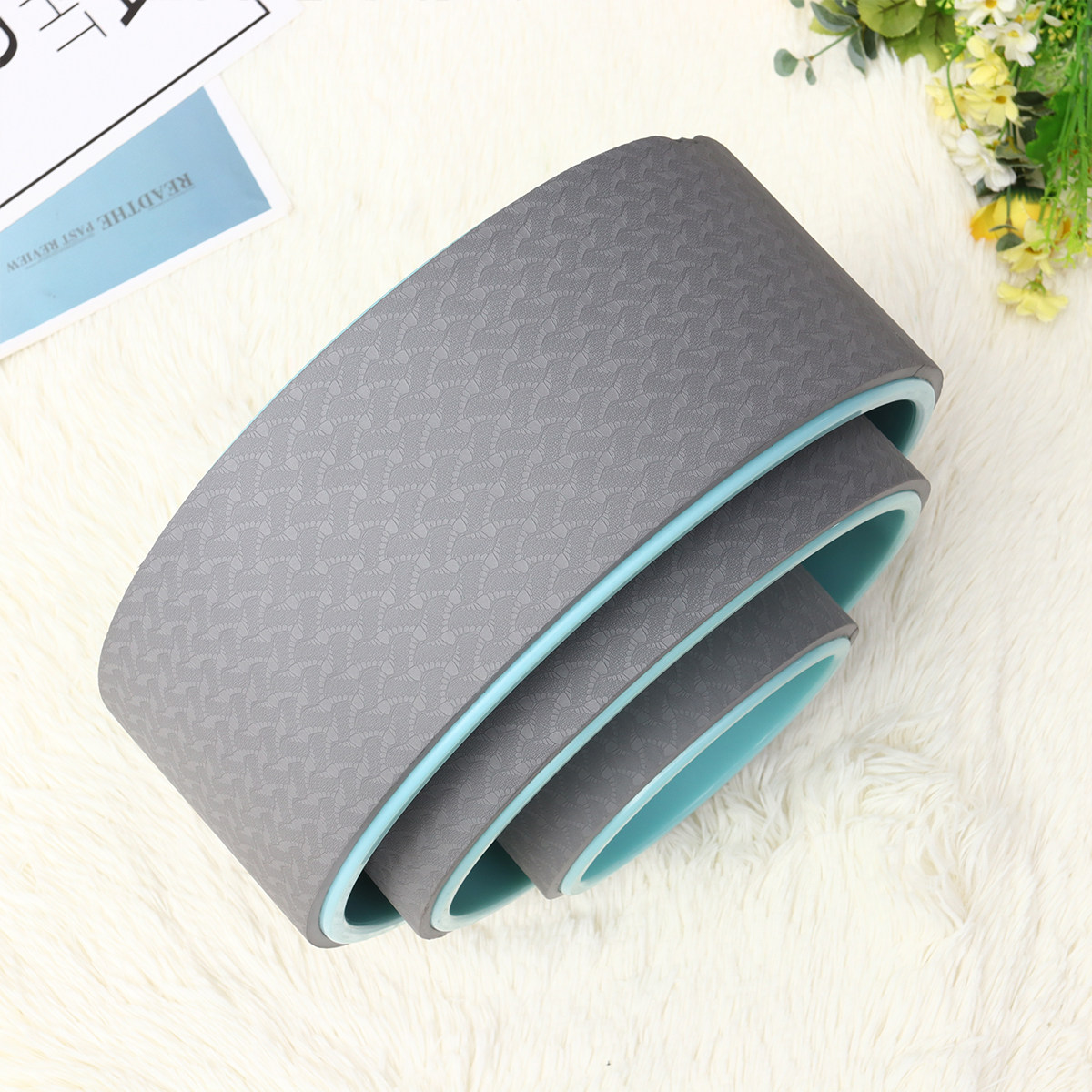 ヨガホイール バックベンドツール 6.5インチ ピラティスリ - Pilates Yoga Roller のレビューと価格