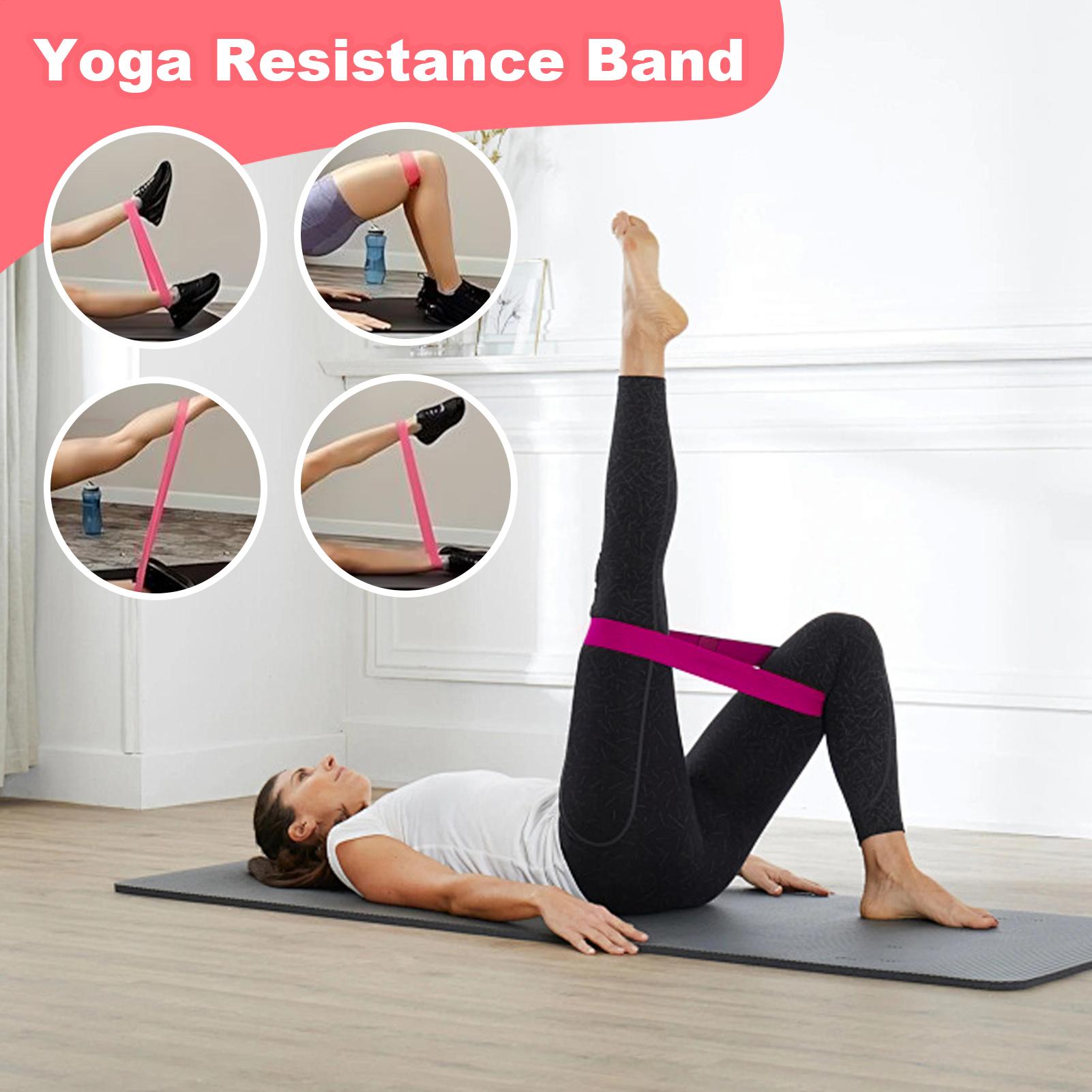 ヨガスポーツエクササイズ弾性フィットネスバンド、家庭用に最適 - Pilates Yoga Difference のレビューと価格