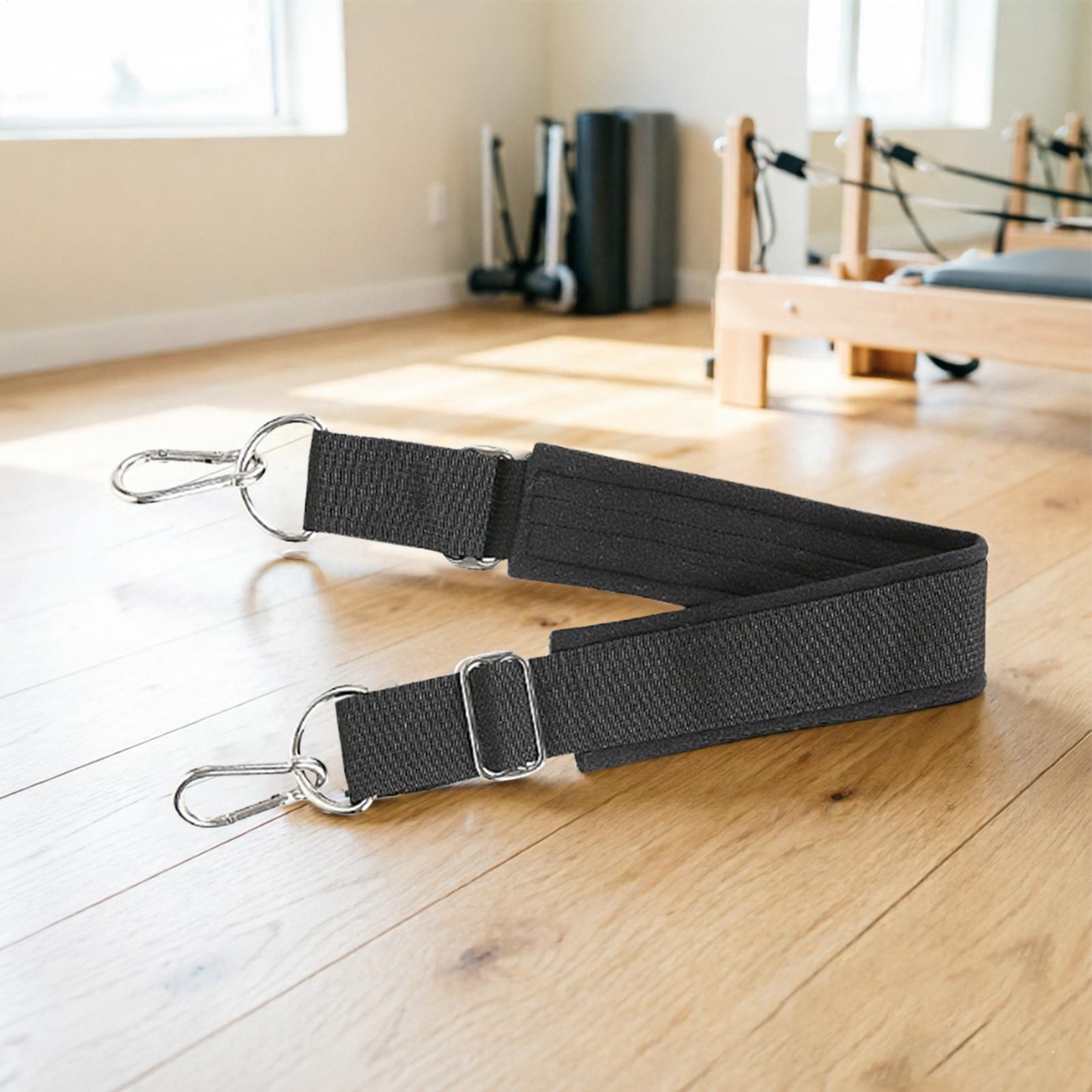 リフォーマーフットストラップ ダブルループ 厚手 滑り止め  - Pilates Is Yoga のレビューと価格